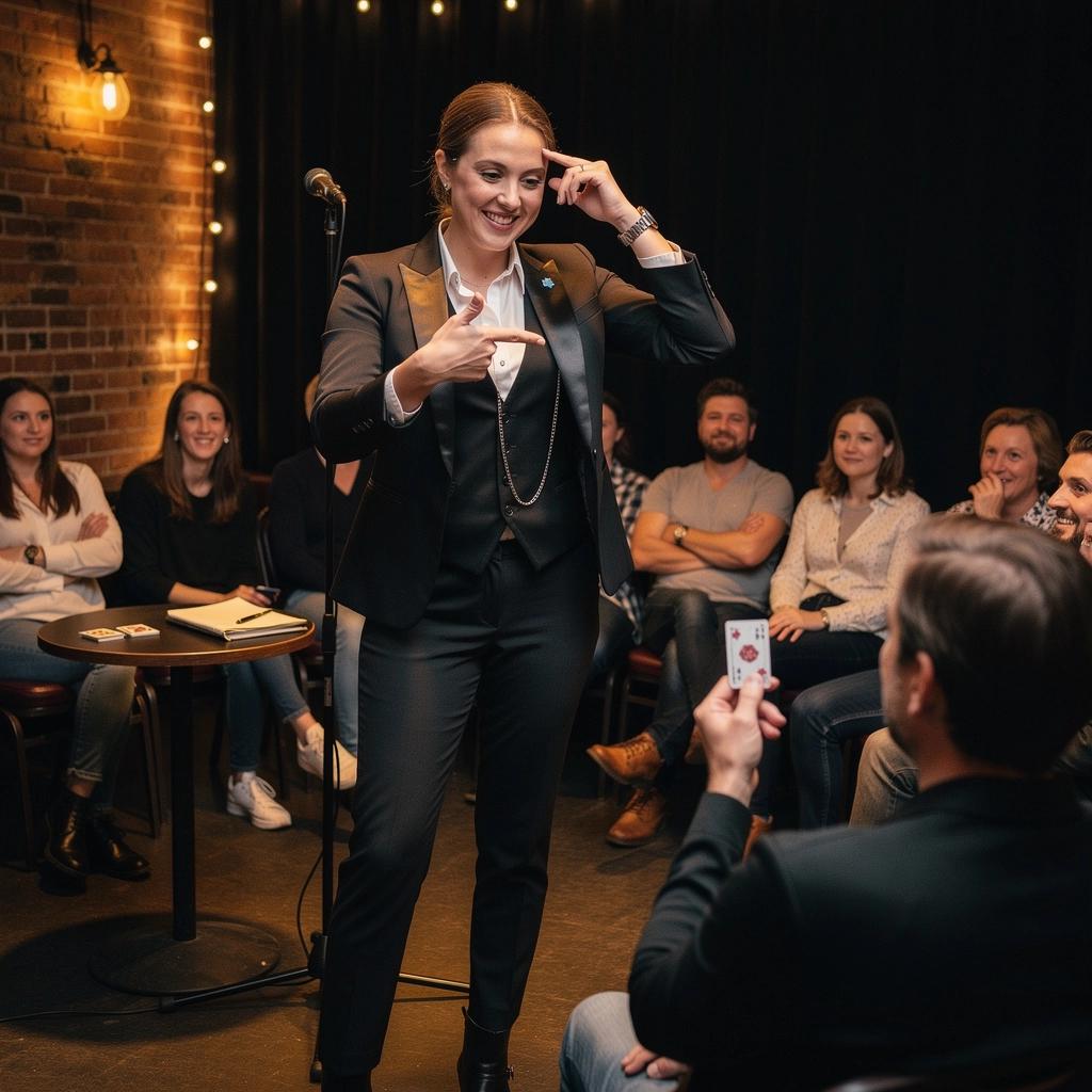 Egy varázslatos eszköz, amely segít a trükkök végrehajtásában és a közönség szórakoztatásában.